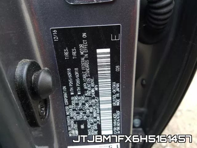 JTJBM7FX6H5161457 фото 2