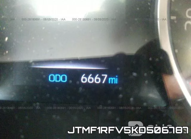 JTMF1RFV5KD506787 фото 8