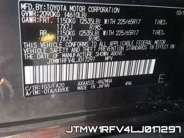 JTMW1RFV4LJ017297 фото 2