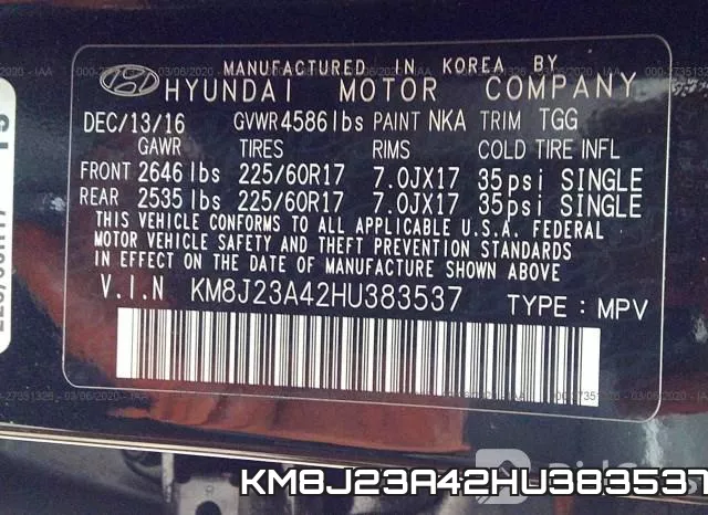 KM8J23A42HU383537 фото 10