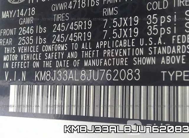KM8J33AL8JU762083 фото 10