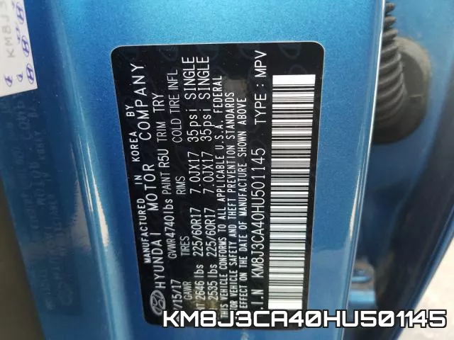 KM8J3CA40HU501145 фото 2