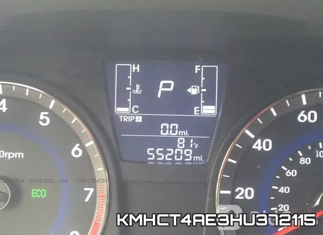 KMHCT4AE3HU372115 фото 8