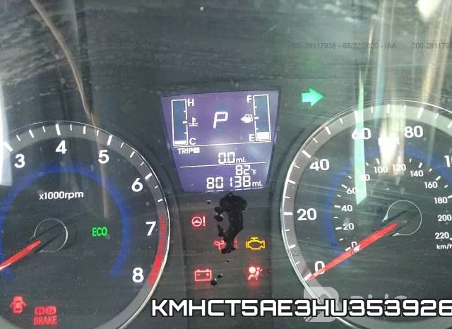 KMHCT5AE3HU353926 фото 8