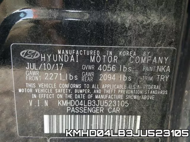 KMHD04LB3JU523105 фото 2