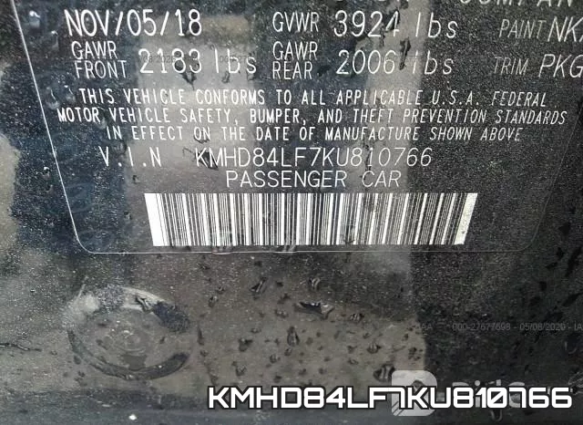 KMHD84LF7KU810766 фото 10