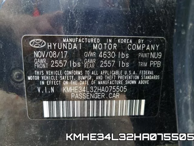 KMHE34L32HA075505 фото 2