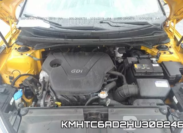 KMHTC6AD2HU308246 фото 2