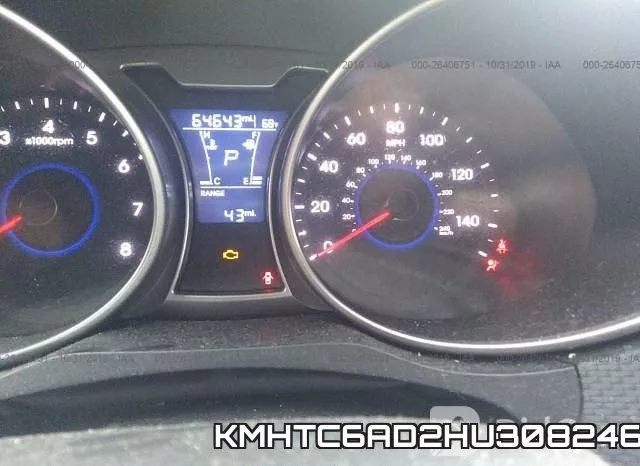 KMHTC6AD2HU308246 фото 8