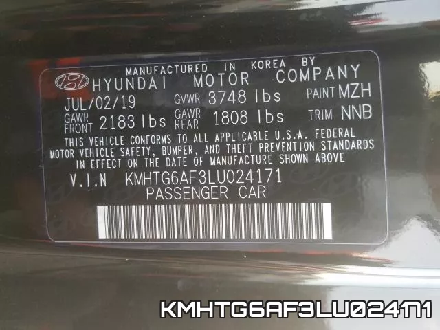 KMHTG6AF3LU024171 фото 2