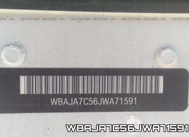 WBAJA7C56JWA71591 фото 10