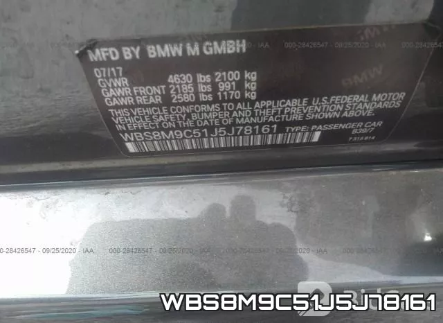WBS8M9C51J5J78161 фото 10