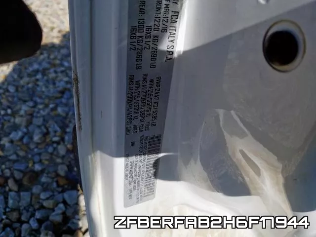 ZFBERFAB2H6F17944 фото 2