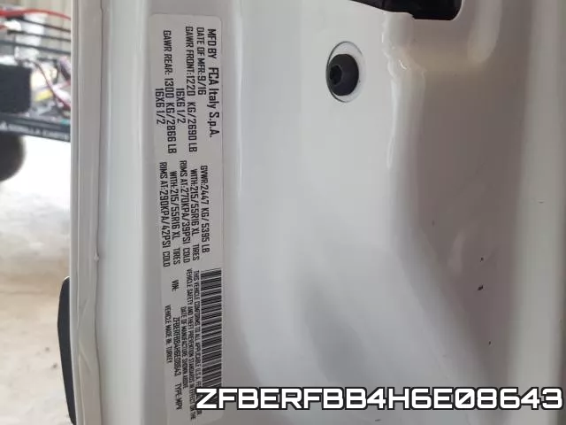 ZFBERFBB4H6E08643 фото 2