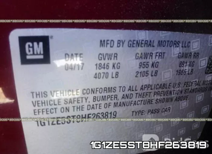 1G1ZE5ST8HF263819 фото 10