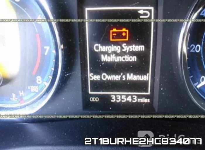 2T1BURHE2HC834077 фото 8