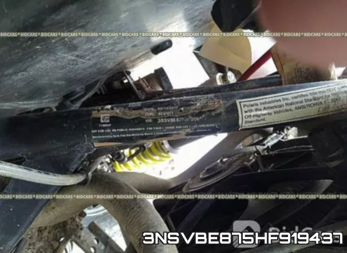 3NSVBE875HF919437 фото 2