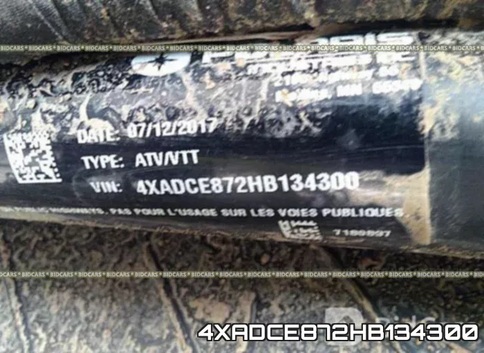 4XADCE872HB134300 фото 2