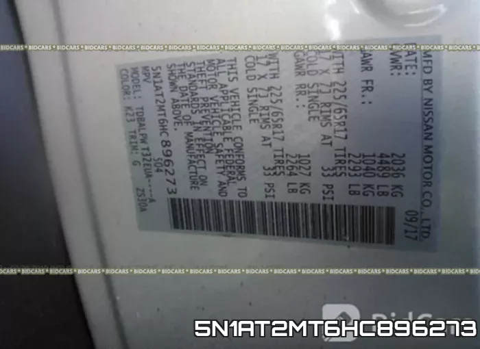 5N1AT2MT6HC896273 фото 10
