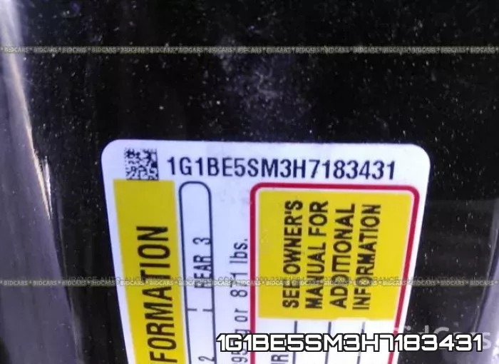 1G1BE5SM3H7183431 фото 10