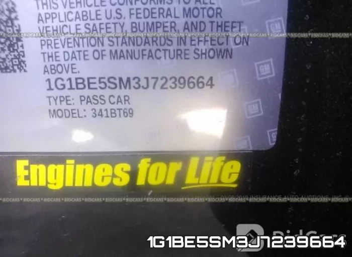1G1BE5SM3J7239664 фото 10