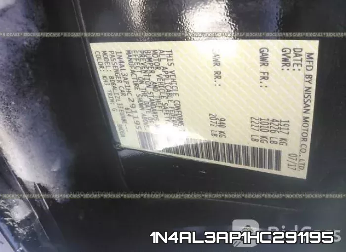 1N4AL3AP1HC291195 фото 10