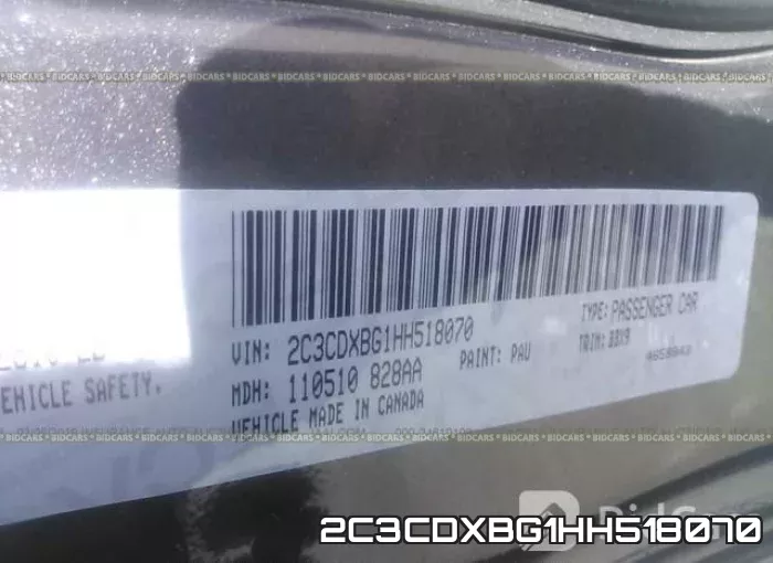 2C3CDXBG1HH518070 фото 10