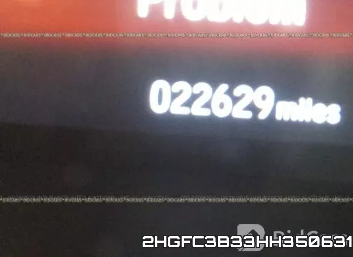 2HGFC3B33HH350631 фото 8