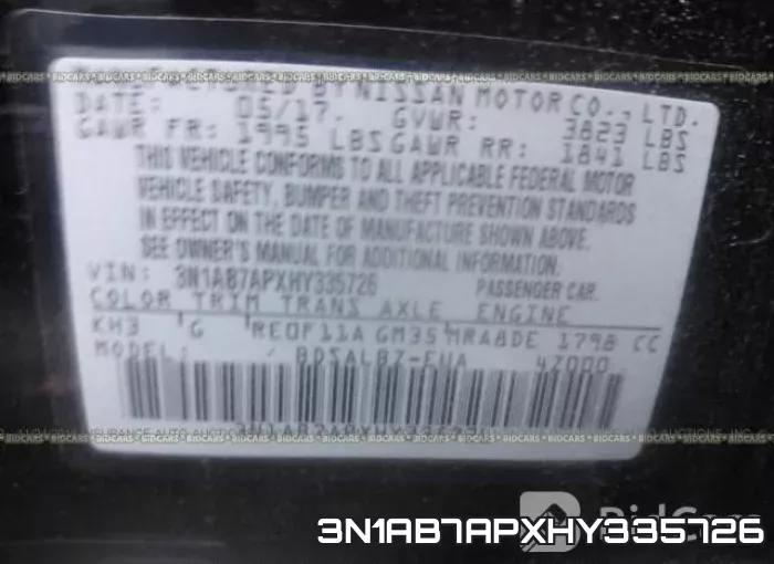 3N1AB7APXHY335726 фото 10