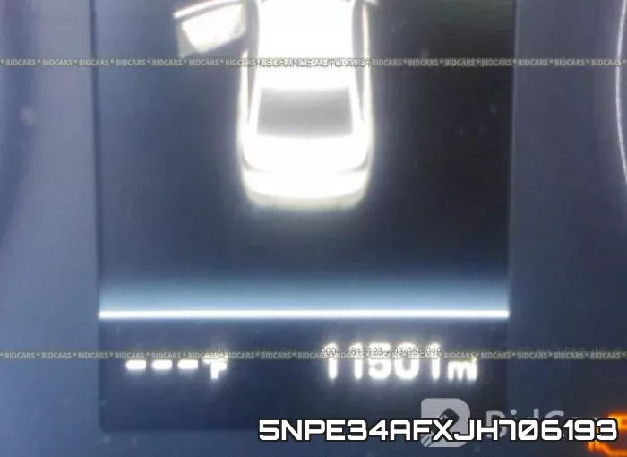 5NPE34AFXJH706193 фото 8