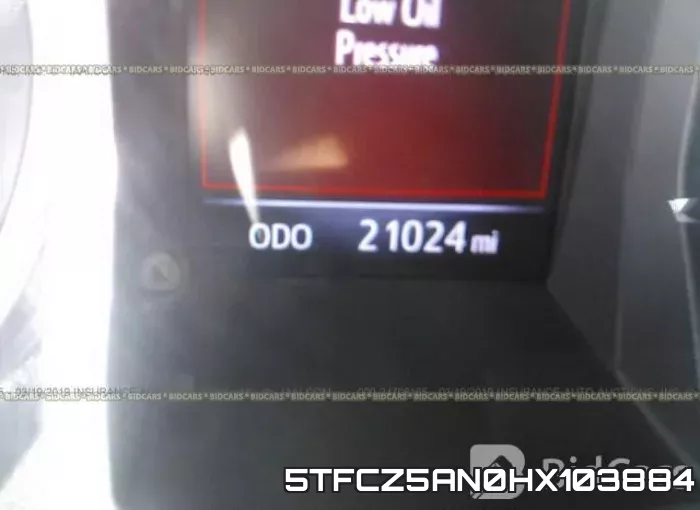 5TFCZ5AN0HX103884 фото 8