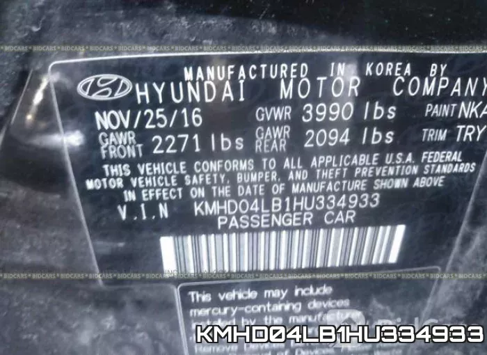 KMHD04LB1HU334933 фото 10