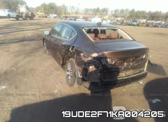 19UDE2F71KA004205 фото 4
