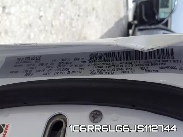 1C6RR6LG6JS112744 фото 2