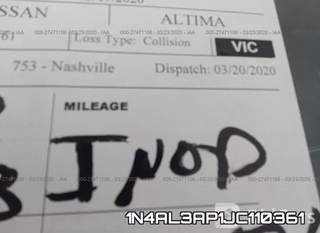 1N4AL3AP1JC110361 фото 8