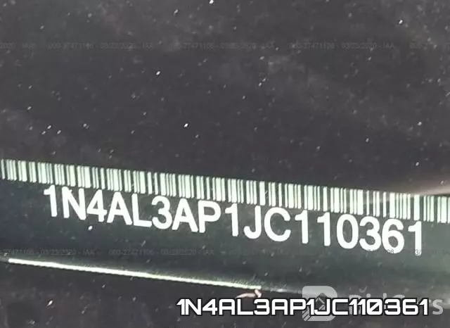 1N4AL3AP1JC110361 фото 10