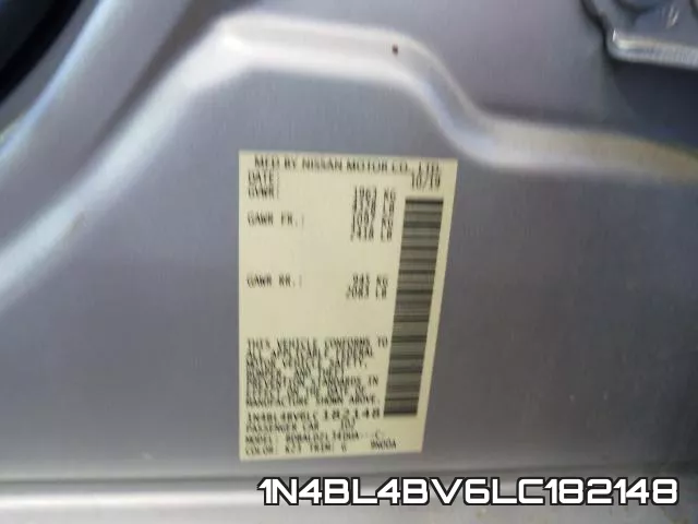 1N4BL4BV6LC182148 фото 2