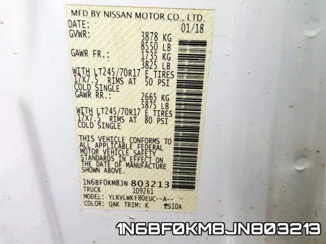 1N6BF0KM8JN803213 фото 2