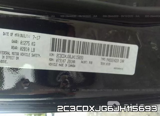 2C3CDXJG6JH115693 фото 10