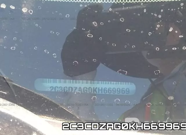 2C3CDZAG0KH669969 фото 10