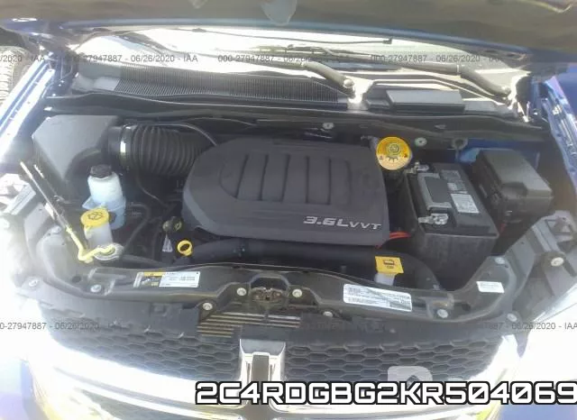 2C4RDGBG2KR504069 фото 2