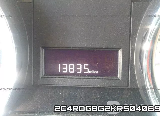 2C4RDGBG2KR504069 фото 8