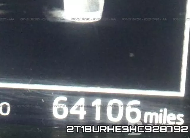 2T1BURHE3HC928792 фото 8