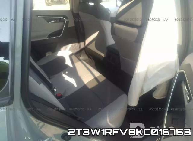 2T3W1RFV8KC016753 фото 9