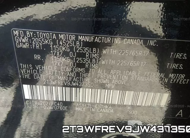 2T3WFREV9JW437350 фото 10