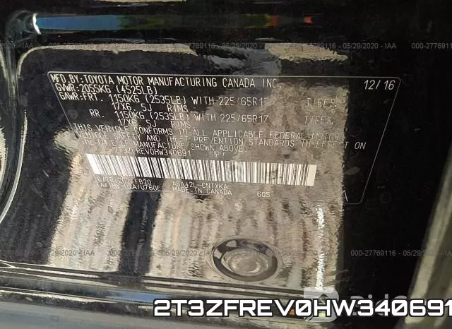 2T3ZFREV0HW340691 фото 10