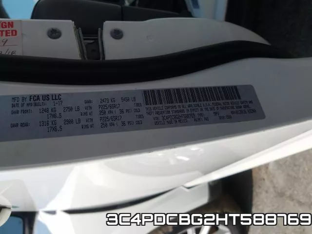 3C4PDCBG2HT588769 фото 2