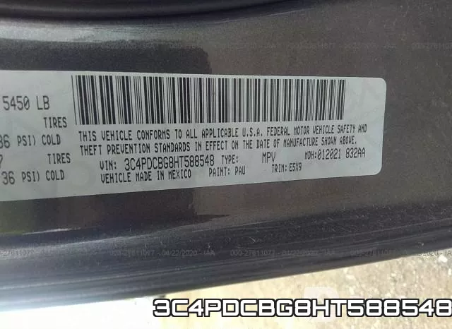 3C4PDCBG8HT588548 фото 10