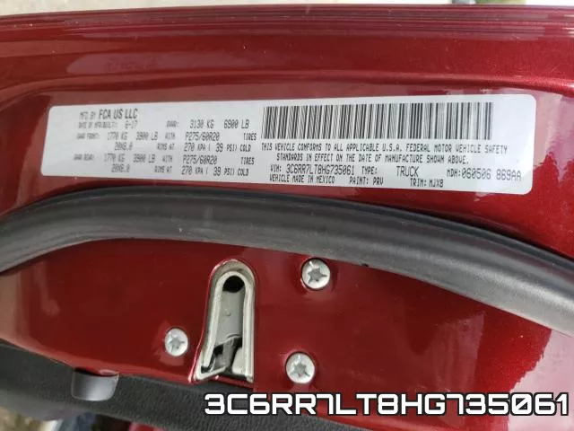 3C6RR7LT8HG735061 фото 2
