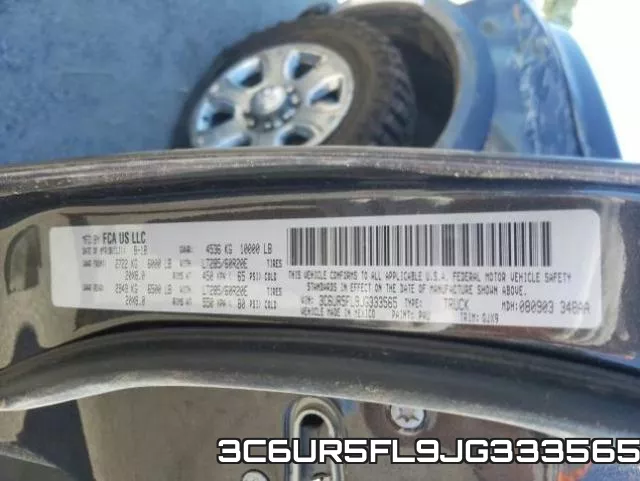 3C6UR5FL9JG333565 фото 2